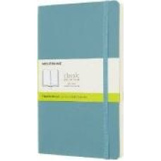 Moleskine Moleskine Reef Blue Notebook Large Plain Soft