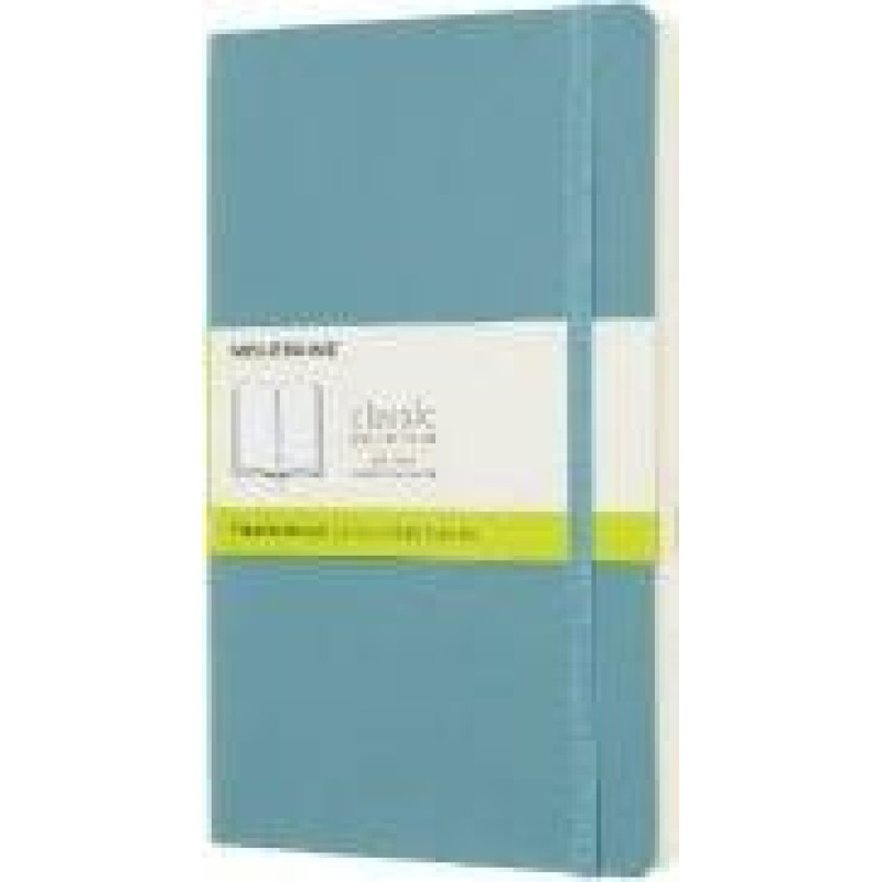 Moleskine Moleskine Reef Blue Notebook Large Plain Soft