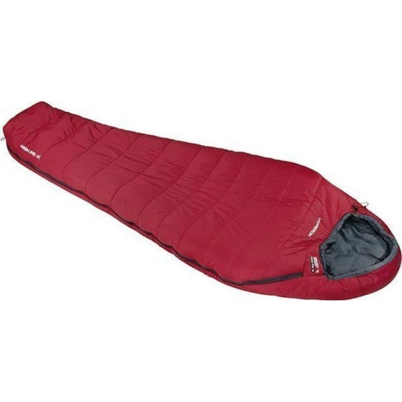 High Peak Schlafsack Hyperion -5 (dunkelrot/grau)