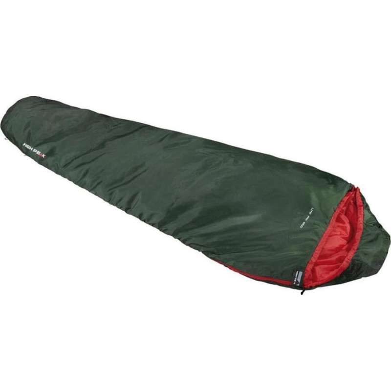 High Peak High Peak Lite Pak 1200, sleeping bag (green/red)