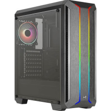 Aerocool Skyline ARGB (schwarz, Seitenteil aus Acryl)