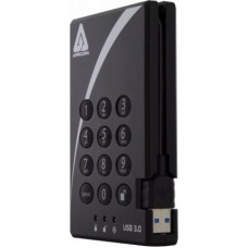 Apricorn Dysk zewnętrzny Apricorn HDD Aegis Padlock 2 TB Czarny (A25-3PL256-2000)