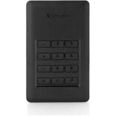 Verbatim Store 'n' Go Secure 1 TB, Externe Festplatte (schwarz/silber, USB-C 3.2 (5 Gbit/s))