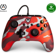 Powera Gamepad PowerA XS Pad Enhanced Metallic Red Camo (1518910-01)