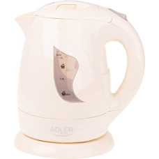 Adler AD 08b electric kettle 1 L Beige 850 W