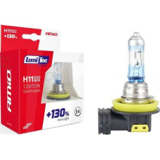 Amio Zestaw żarówek halogenowych H11 12V 55W LumiTec LIMITED +130% DUO BOX