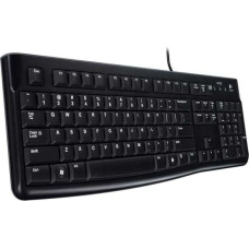 Logitech Klawiatura Logitech Przewodowa Czarna  (920-002643)