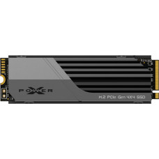 Silicon Power PCIe Gen 4x4 XS70 Internal solid state drive SSD 2TB M.2 2280 NVMe 1.4 (SP02KGBP44XS7005) Black, Grey