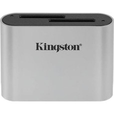 Kingston Workflow SD Reader (silber/schwarz)