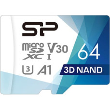 Silicon Power Superior Pro memory card 64 GB MicroSDXC Class 10 UHS-III