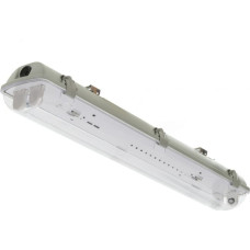 Loyal Lighting Oprawa IP65 Loyal Lighting dla 2xtuba LED 60cm, AC230V, zas.jednstr, transp.