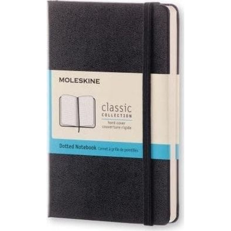 Moleskine Notes Classic 9x14 tw. kropki czarny (351567)