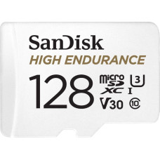 Sandisk Karta SanDisk High Endurance MicroSDXC 128 GB Class 10 UHS-I/U3 A1 V30 (001835670000)