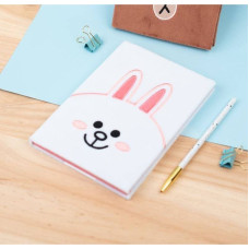 Line Friends Pluszowy Notes / Notatnik A5 Króliczek Cony