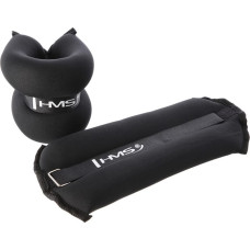 HMS OB06 BLACK ARM AND LEG WEIGHTS 2x 3 KG