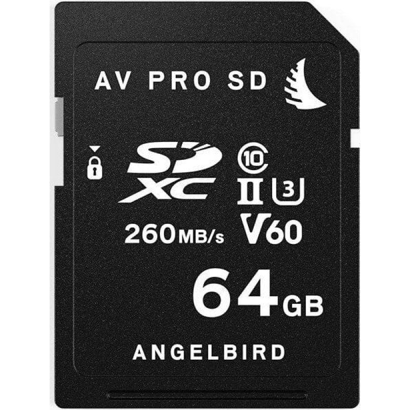 Angelbird Karta Angelbird AV PRO SD MK2 V60 SDXC 64 GB Class 10 UHS-II/U3 V60 (AVP064SDMK2V60)