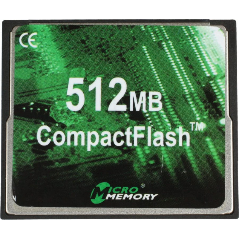 Micromemory Karta MicroMemory Compact Flash 512 MB  (MMCF/512)