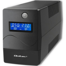 Qoltec UPS Qoltec Qoltec Zasilacz awaryjny UPS | Monolith | 1000VA | 600W | LCD | USB | RJ45