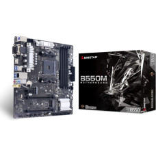 Biostar B550MX/E PRO motherboard AMD B550 Socket AM4 micro ATX