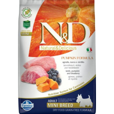 Farmina Pet Foods N&D Grain Free Pumpkin Lamb & Blueberry Adult Mini 2.5kg