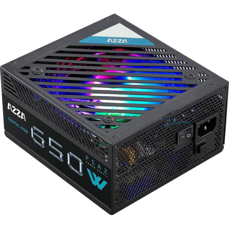 Azza Zasilacz Azza 650W ARGB (PSAZ-650W-RGB)