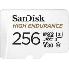 Sandisk Karta SanDisk High Endurance MicroSDXC 256 GB Class 10 UHS-I/U3 A1 V30 (001835680000)