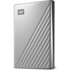 WD Dysk zewnętrzny WD HDD My Passport Ultra 1 TB Srebrny (WDBC3C0010BSL-WESN)