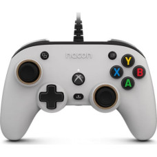 Nacon Gamepad Nacon Pro Compact Controller biały