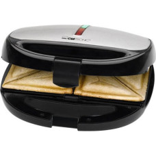 Clatronic ST/WA 3670 sandwich maker 800 W Black,Stainless steel