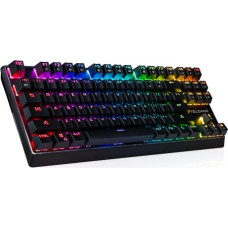 Modecom Volcano Lanparty RGB Mechanical Keyboard (Outemu Blue), Black