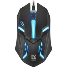 Defender MOUSE  DEFENDER CYBER MB-560L BLACK 7 COLORS 1200DPI 3P