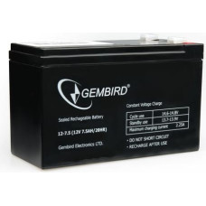 Gembird Akumulator 12V/7Ah (BAT-12V7.5AH)