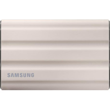 Samsung Portable SSD T7 Shield 2 TB, Externe SSD (beige, USB-C 3.2 Gen 2 (10 Gbit/s), extern)