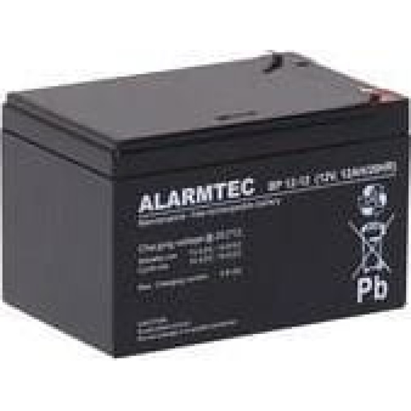 EMU BATTERY 12V 12AH VRLA/BP12-12 ALARMTEC