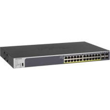 Netgear GS728TP Managed L2/L3/L4 Gigabit Ethernet (10/100/1000) Power over Ethernet (PoE) 1U Black