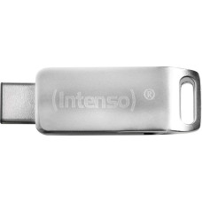 Intenso cMOBILE LINE 64 GB (silber, USB-A 3.2 Gen 1, USB-C 3.2 Gen 1)