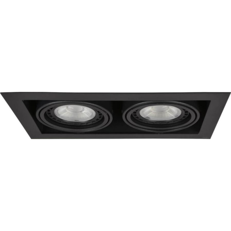 Azzardo Lampa wpuszczana NOVA 2 black/black (AZ 2875) - AZZARDO