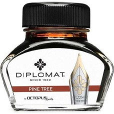 Diplomat atrament Diplo Octopus 30 ml szklany ciemny brąz