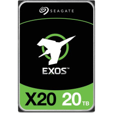 Seagate Dysk serwerowy Seagate 20TB Seagate Exos X20 ST20000NM002D 7200RPM 256MB