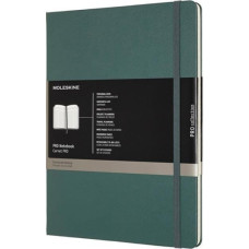 Moleskine Notes MOLESKINE PROFESSIONAL XL (19x25 cm), forest green, twarda oprawa, 192 strony, zielony