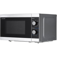 Sharp Home Appliances YC-MG01E-S microwave Countertop Combination microwave 20 L 800 W Black, Grey