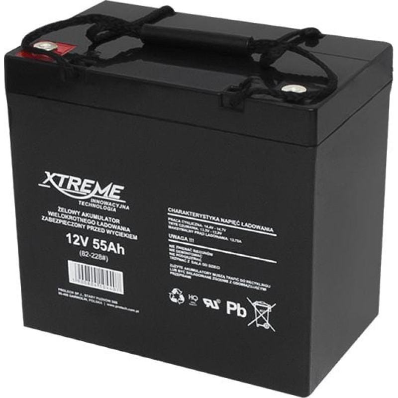 Xtreme Akumulator 12V/55Ah (82-228#)