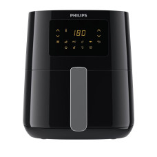 Philips Essential HD9252/70 fryer Single 4.1 L Stand-alone 1400 W Hot air fryer Black, Silver