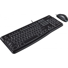 Logitech MK120 keyboard USB QWERTY US International Black