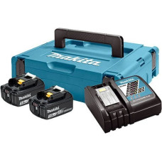 Makita Power Source Kit 197952-5, 18Volt (MAKPAC Gr.1, 2x Li-Ionen Akku 3Ah)