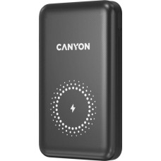 Canyon Powerbank Canyon CANYON PB-1001 18W PD+QC 3.0+10W Magnet wireless charger powerbank 10000mAh Li-poly battery, Lightning Input:DC5V/2A, 9V/2A Type c PD Input: DC5V/3A, 9V/2A, Type C PD output:5V/3A,9V/2.2A,12V/1.5A QC 3.0 Output: DC5V/3A, 9V/2A, 12V