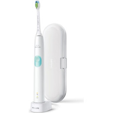 Philips 4300 series HX6807/28 electric toothbrush Adult Sonic toothbrush Mint colour, White