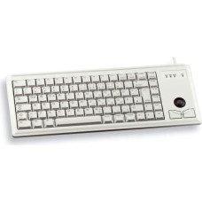 Cherry Klawiatura Cherry Compact Trackball Przewodowa Szara UK (G84-4400LUBDE-0)