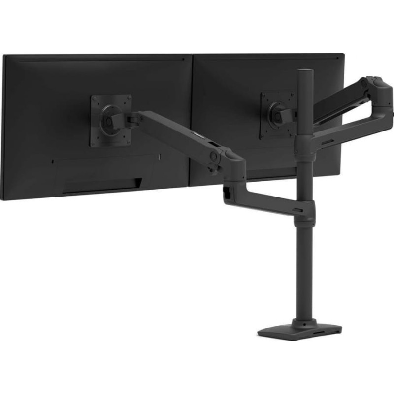 Ergotron Ergotron LX Series LX Dual Stacking Arm, Tall Pole, Matte Black 101,6 cm (40