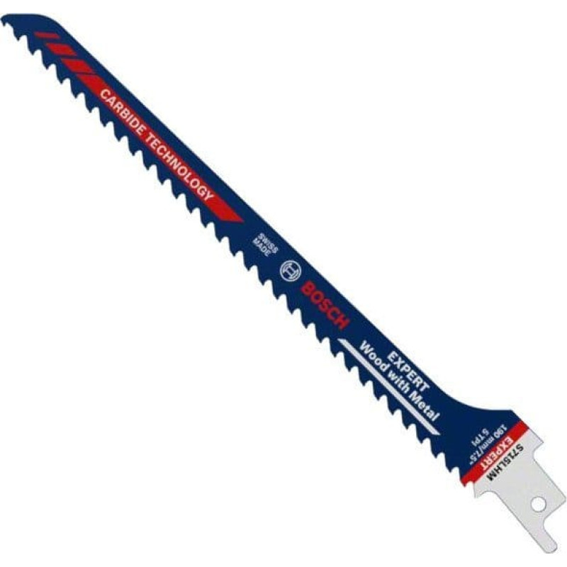 Bosch Bosch Expert saber saw blade 'Wood with Metal' S 715 LHM (length 190mm, narrow for curved cuts)